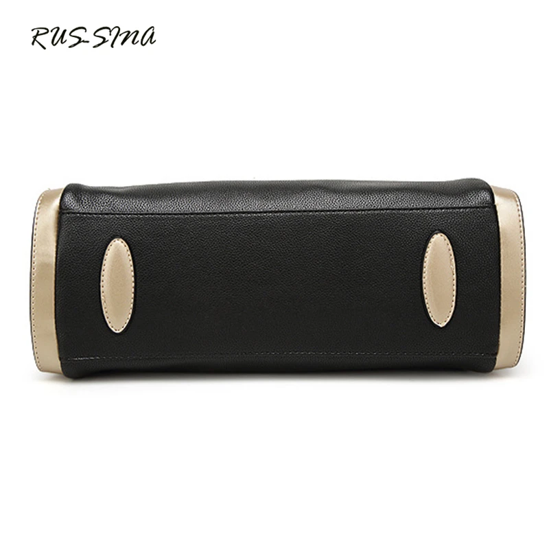 Новинка Весна 2018 модная женская сумка RUSSMA из искусственной кожи на молнии