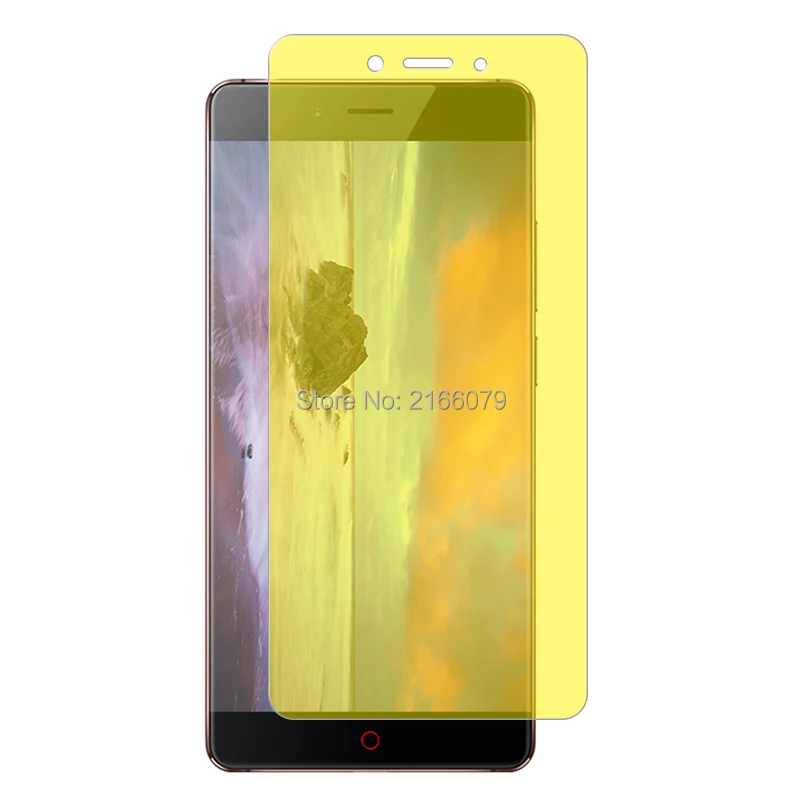 Для ZTE Nubia Z11 5 &quotмягкая искусственная защита для экрана из ТПУ Прозрачная