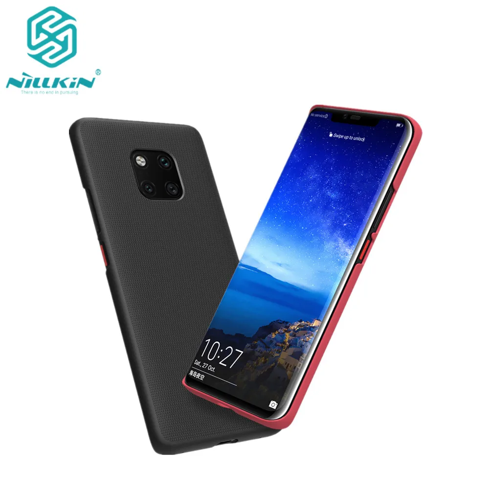 

Чехол Nillkin для Huawei mate 20 pro, матовый пластиковый жесткий чехол из поликарбоната для Huawei mate 20 pro, бесплатный подарок