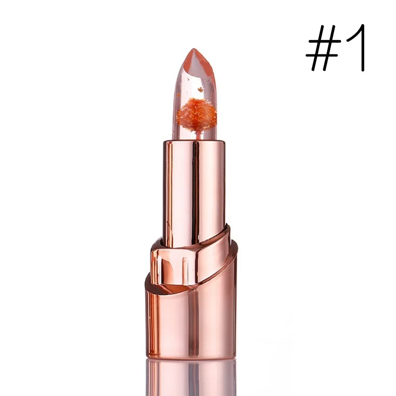 Цветочная помада, меняющая цвет, матовый бальзам для губ Maquiagem Make Up Rouge A Levre, матовое длительное увлажнение