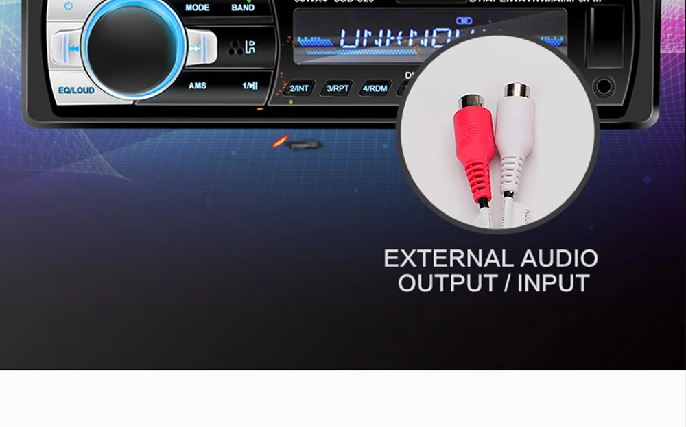 Bluetooth Autoradio 12V Car Stereo Radio FM Aux-IN Input Receiver SD USB In-dash 1 din Car MP3 Multimedia Player