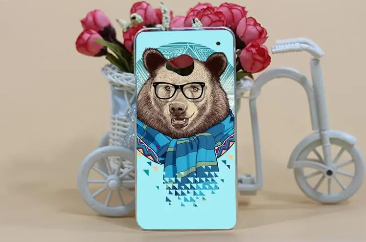 Красивый чехол для HTC One dual sim 802w 802d 802t с принтом цветов животных и башен телефона в