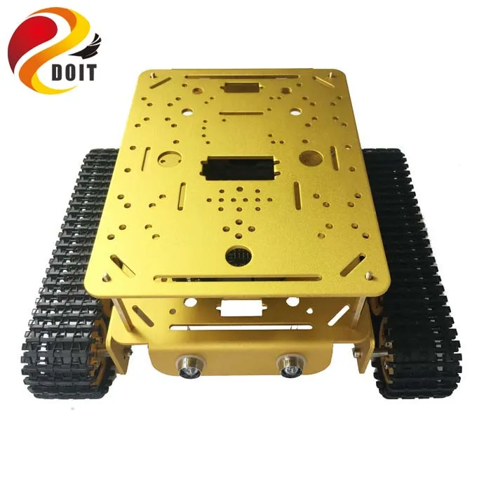 Двухслойное шасси для танка DT200 RC WiFi Робот Танк модель автомобиля ESPduino