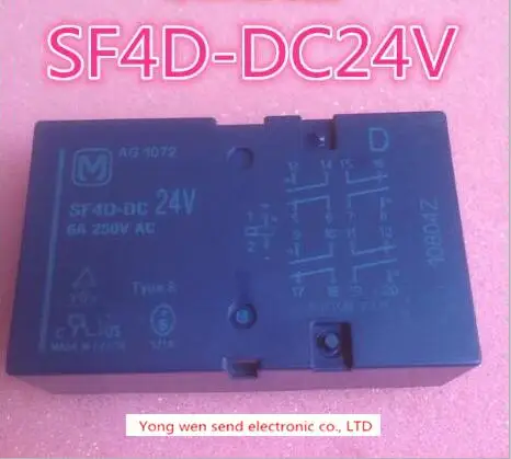 

Новое реле Φ SF4DDC24V SF4D-DC24V SF4D24VDC SF4D-24VDC DIP18 1 шт./лот