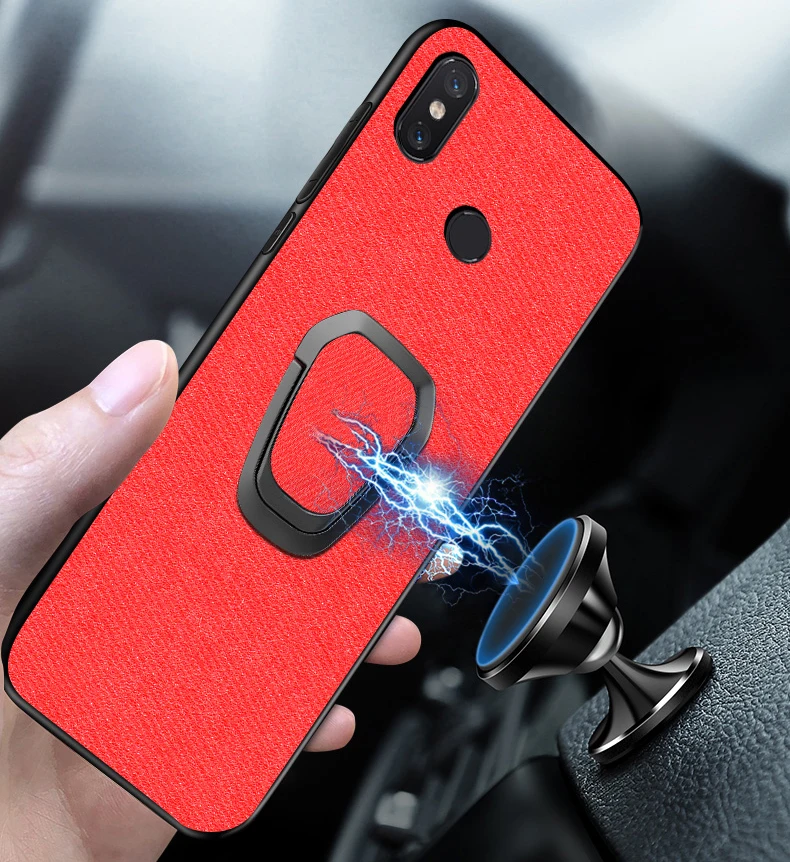 xiaomi redmi 5 6 pro s2 y2 5a 6a Note 7 Case Magnetic Car Holder Ring CBumper Back Cover cases |