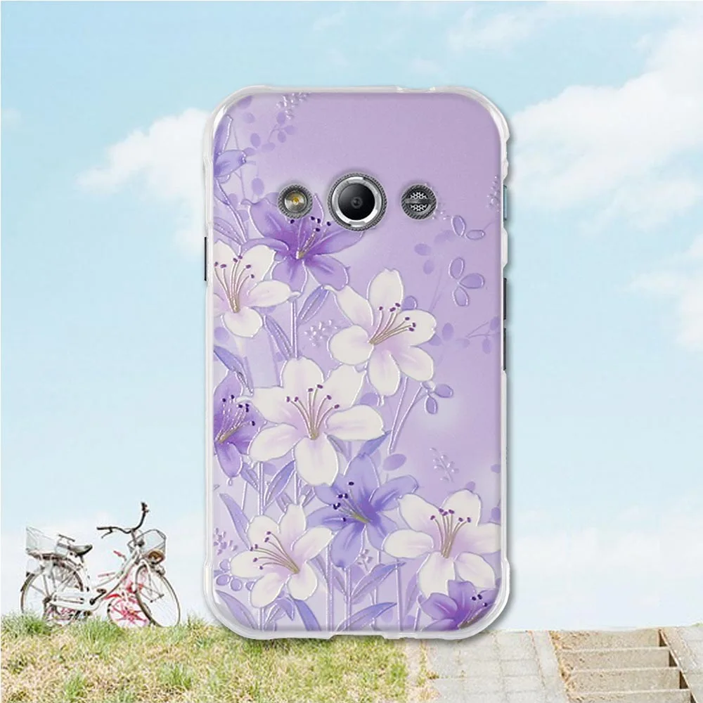 Для Samsung Galaxy Xcover 3 задняя крышка для samsung Xcover3 силиконовый чехол TPU GEL Funda capa G388F |