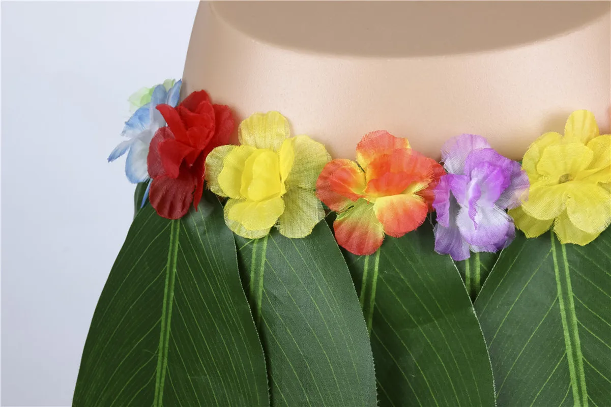 Adults Hawaiian Grass Dance Skirt for Beach Luau Party Wearing Decoration | Дом и сад
