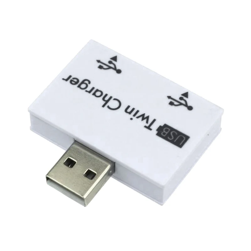 1 для 2 USB 0 концентратора зарядки выделенный расширитель конвертер Мобильный