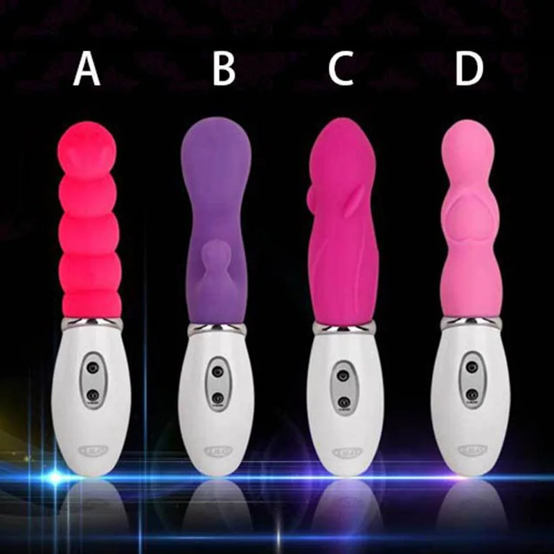 Силиконовый вибрирующий фаллоимитатор Анальный вибратор AV Волшебная палочка