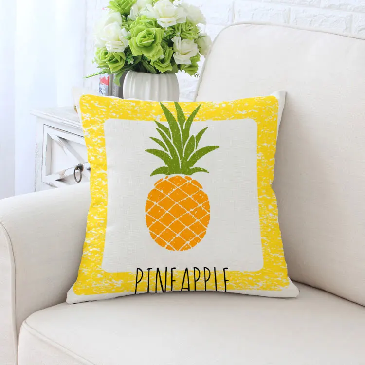 15 Styles Custom Wholesale Pillow Cases Home Nordic Simple Pineapple Printing Logo Brand Advertising Gifts Cover | Дом и сад
