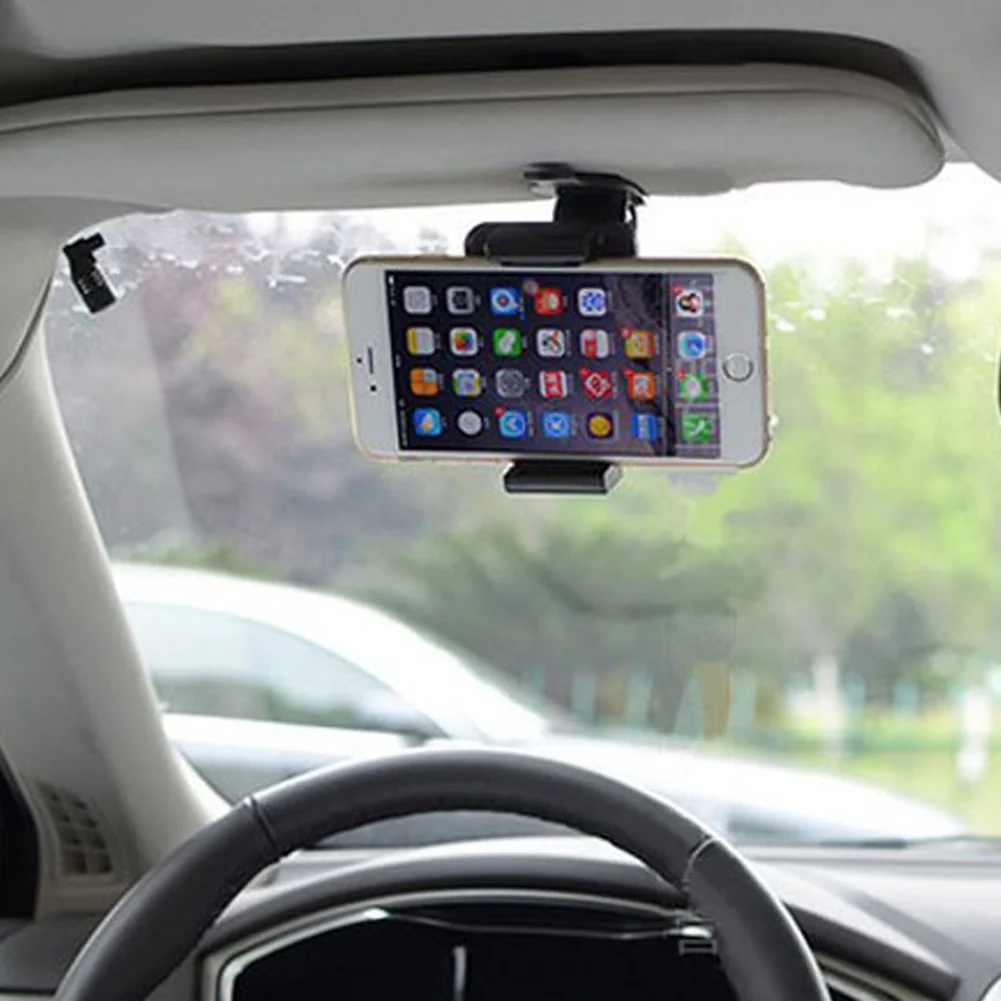 Солнцезащитный козырек в автомобиль клип держатель Подставка для gps телефона