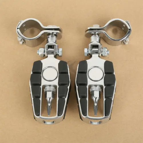 Колышки для ног 25 30 35 мм с зажимами YAMAHA V STAR XVS 1300 650 1100 Honda GL1800|Подставки под ноги| |