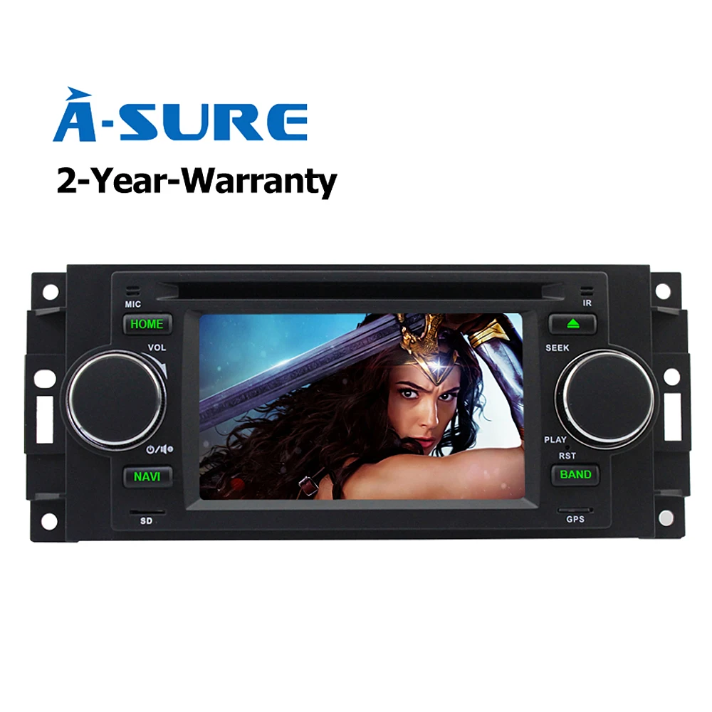 A Sure автомобильный DVD gps для Jeep dodge & chrysler 300c радио плеер навигация с зеркальной