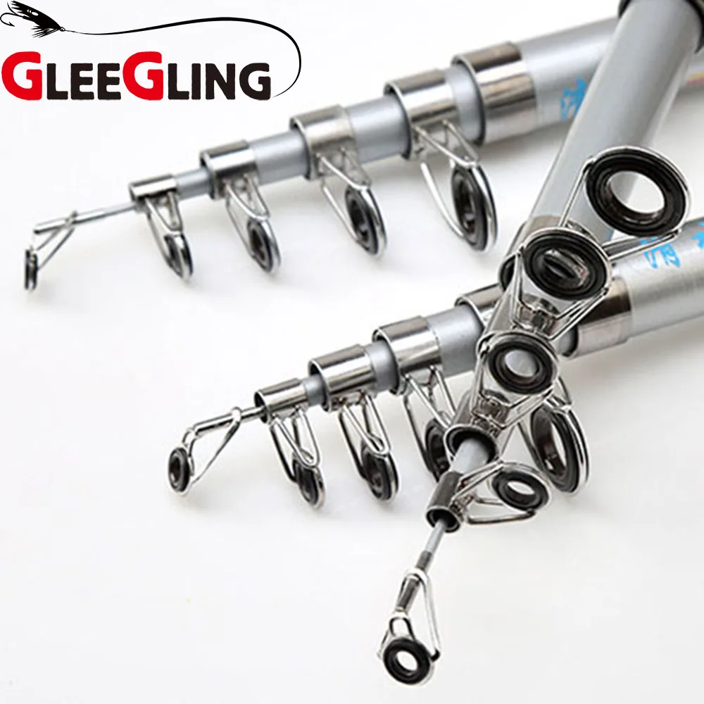 GLEEGLING FR08 Удочка 2 1 м 4 7 3 0 6 Canna Da Pesca спиннинговая телескопическая удочка для ловли