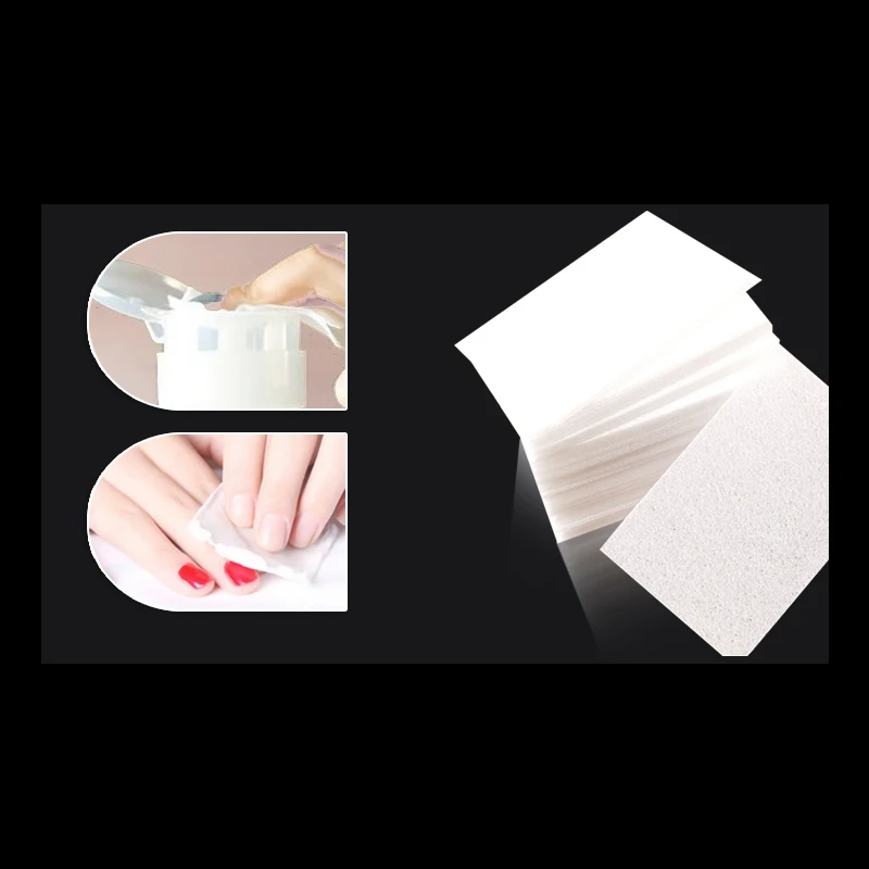 Гелевое покрытие для ногтей Remover колодки гвозди книги по искусству бумага Pad Лаки
