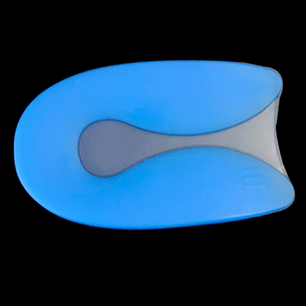 

1 pair Plantar Fasciitis Heel Protector % Silicone Gel U-Shape Foot Care Heel Spur Pad Insole