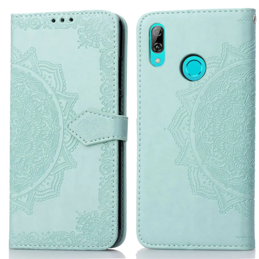 Флип кейс из искусственной кожи для Huawei Y9 Y7 Y6 Prime Pro Y5 Y3 2019 2018 2017 чехол мобильный
