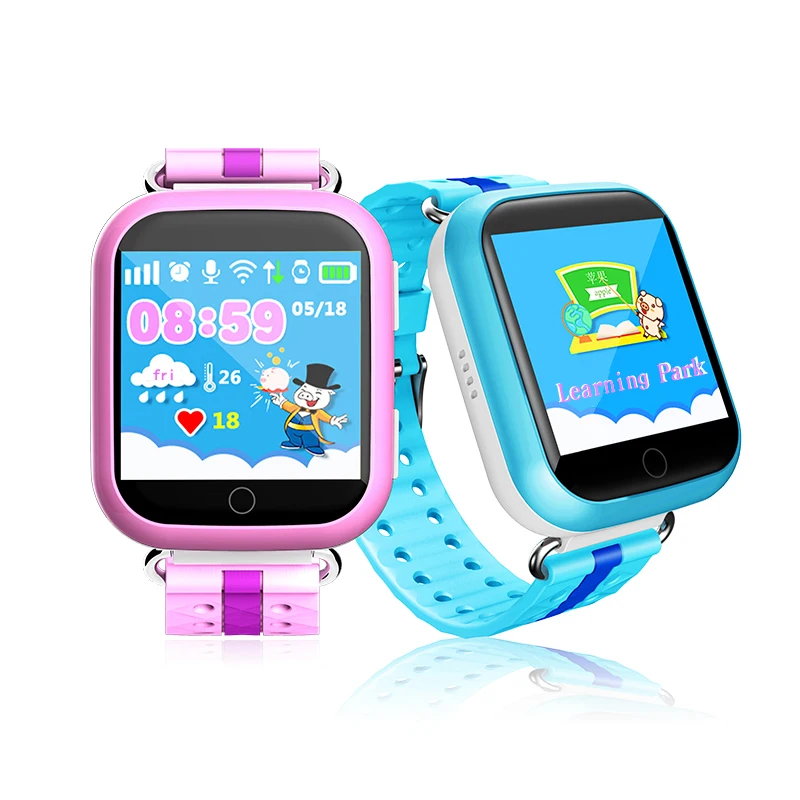 GPS Smart Watch Q750 детские часы с WiFi 1.54 дюймовый сенсорный экран SOS вызова расположение