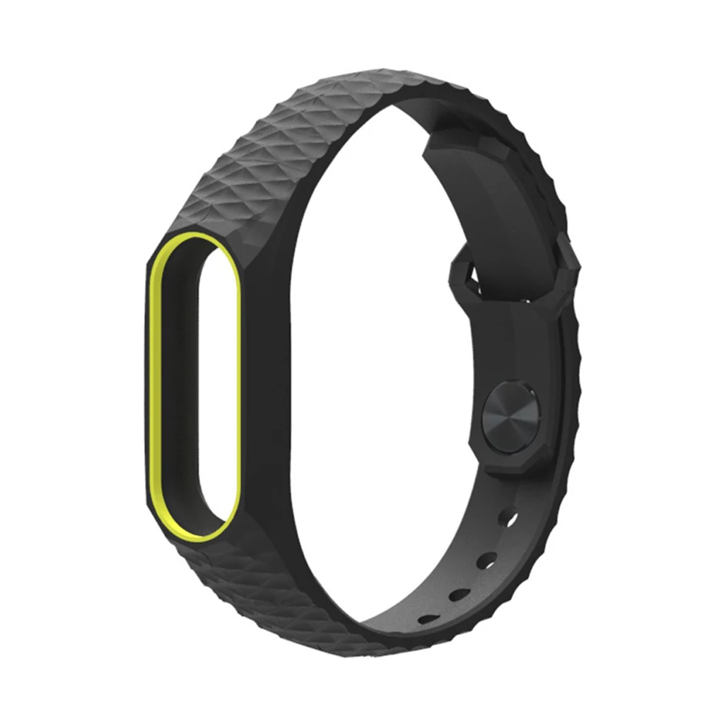 Цветной ремешок для Xiaomi Mi Band 2 силиконовый сменный Браслет аксессуары смарт