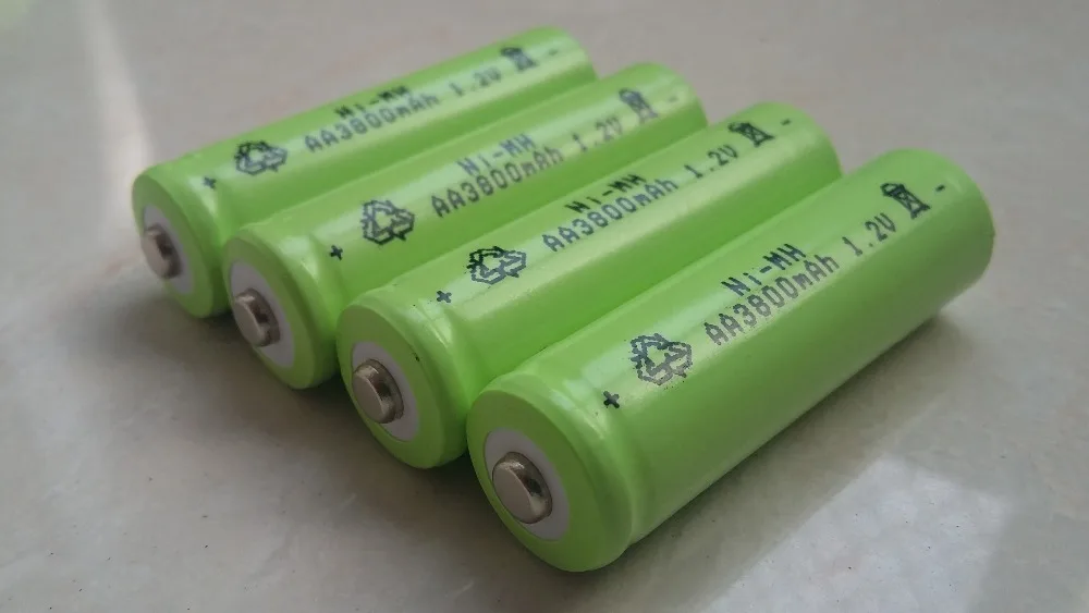 DING Ли Ши Цзя 12 шт AA 3800 mAh 1,2 V Перезаряжаемые Батарея Ni-MH 1,2 V батареи Перезаряжаемые 2A батарея для Камера