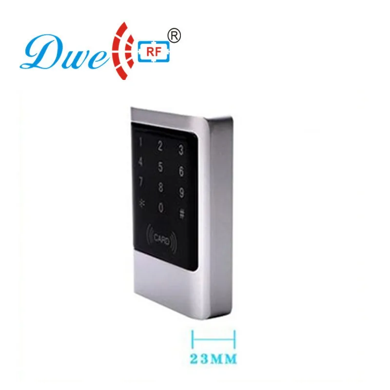 Silver and black touch screen keyboard rfid reader EMID proximity door enter control with 5 pieces card free | Безопасность и