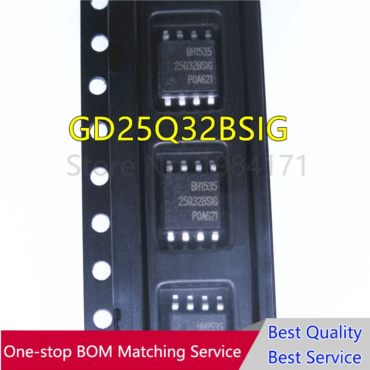 

20Pcs GD25Q32BSIG 25Q32BSIG GD SOP8 spot new