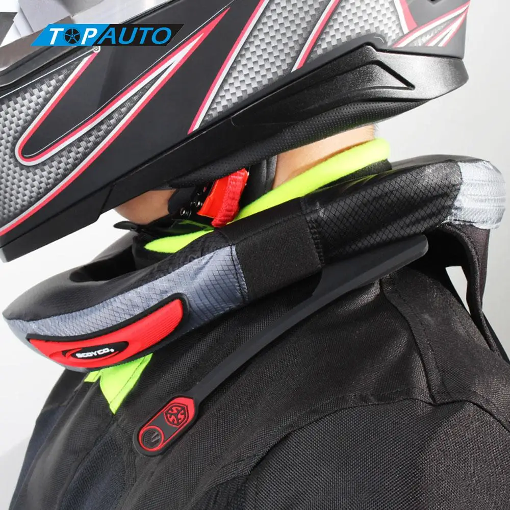 

Мотоциклетная защита для шеи защитный шейный бандаж для мотокросса для гонок по бездорожью для езды на дальние расстояния уменьшает устало...
