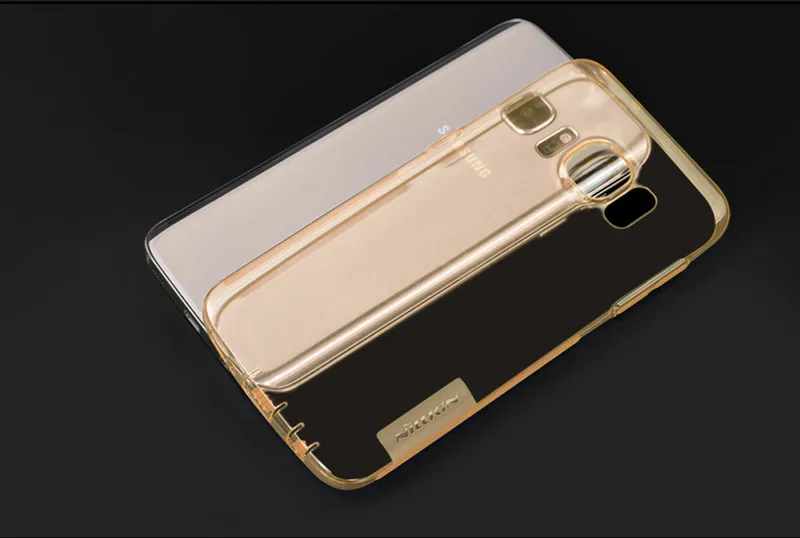 Для samsung Galaxy S7 NILLKIN Nature TPU мягкий чехол на заднюю панель прозрачный натуральный силиконовый чехол с розничной посылка