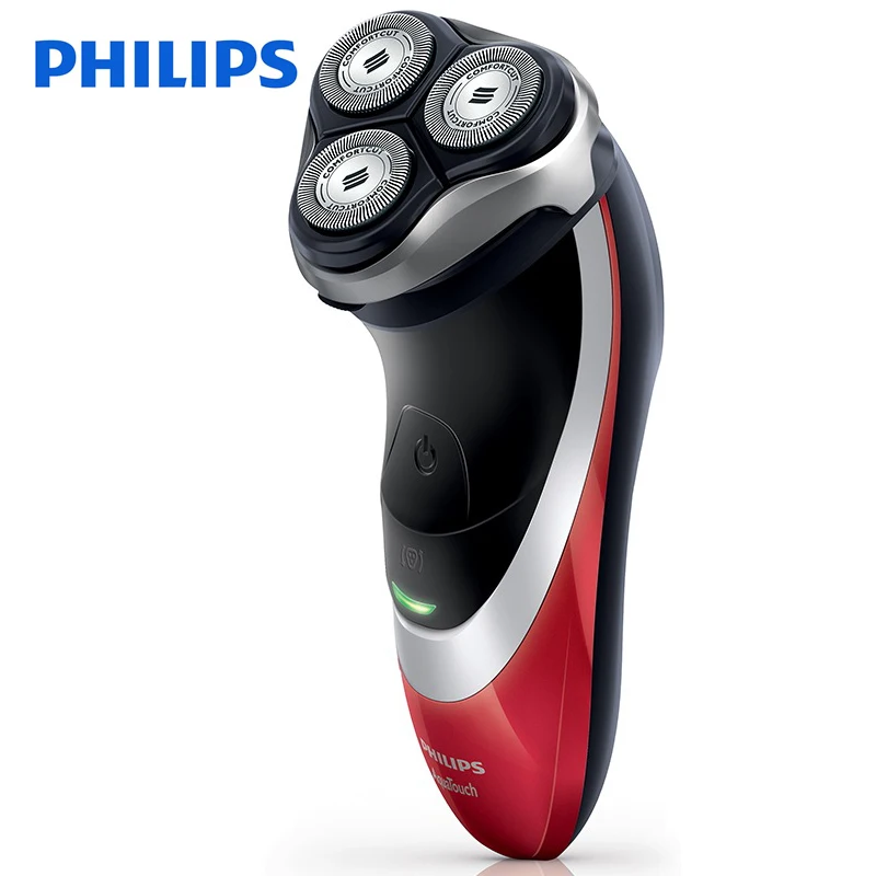 Philips профессиональная электробритва AT800 роторная перезаряжаемая для мужчин с тройным плавающим лезвием влажное и сухое бритье