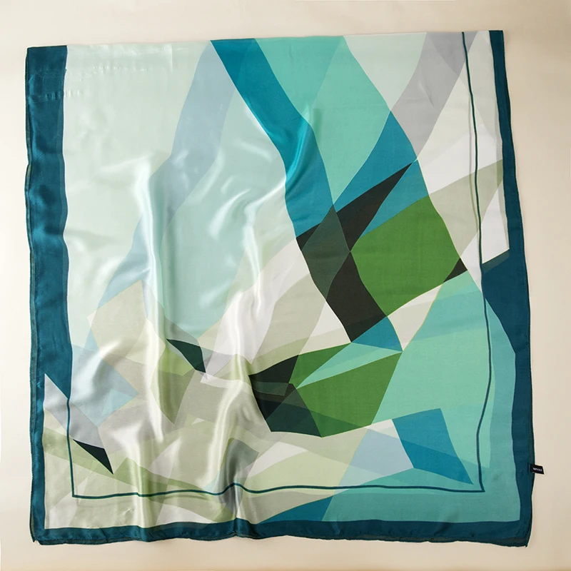 Luxury Brand Women Silk Scarf Beach Shawl and Echarge Luxurious Wrap Designer Scarves Plus Size Female Stole Bandana 7IV |