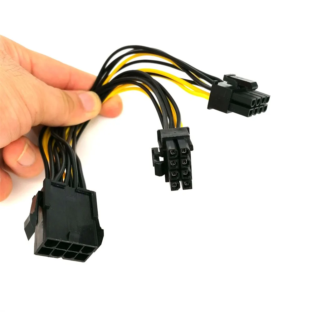 Компьютерные кабели и разъемы Ecosin2 кабель питания для видеокарты 25 см PCI e 8