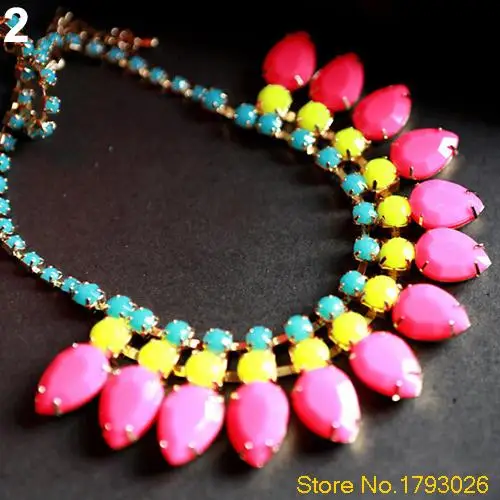 Для женщин Модные украшения сладкий акриловые кулон-колье себе симпатичные