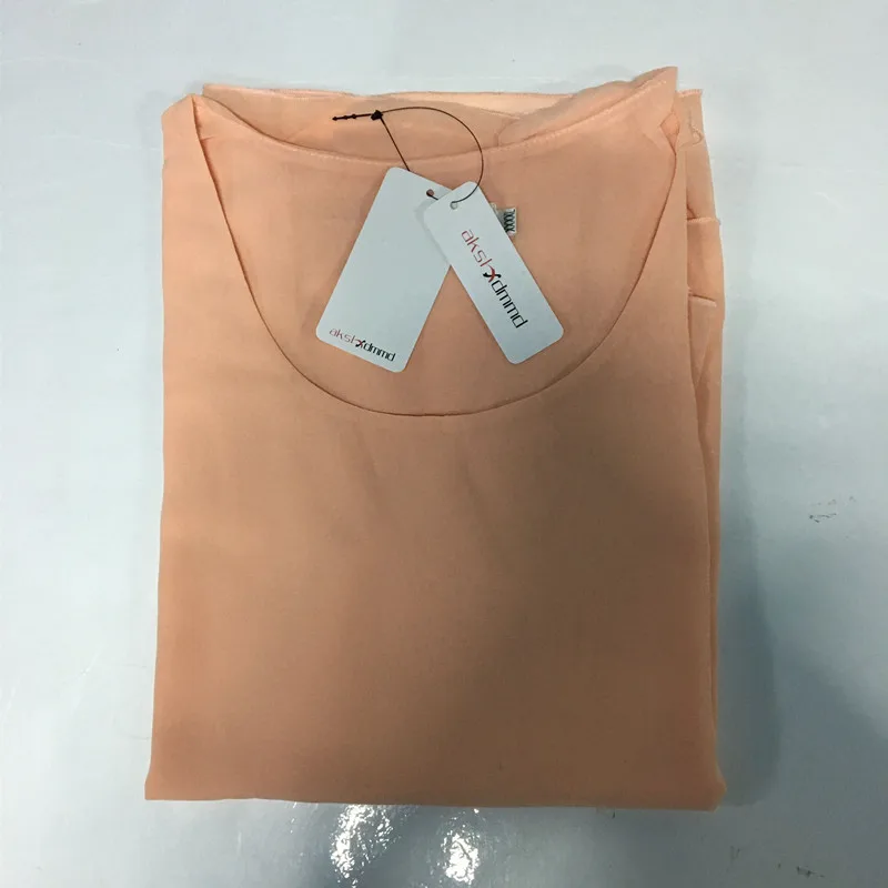 AKSLXDMMD L ~ 4XL Лето 2017 новые футболки рубашка Женский маленький тонкий жилет оборки