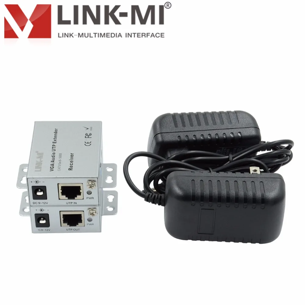 2018 101TRSC Mini 100 m VGA Segnale di Rete Extender Mittente RJ45 CAT5e/6 M UTP Trasmettitore Ricevitore аудио 3 5 мм