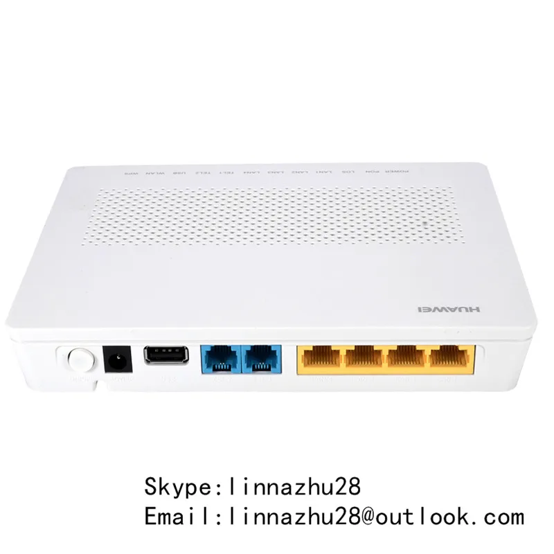 5 шт. Оригинал Hua wai HG8245A EPON onus 4 * FE + 2 POTS SIP английская версия|Оптоволоконное