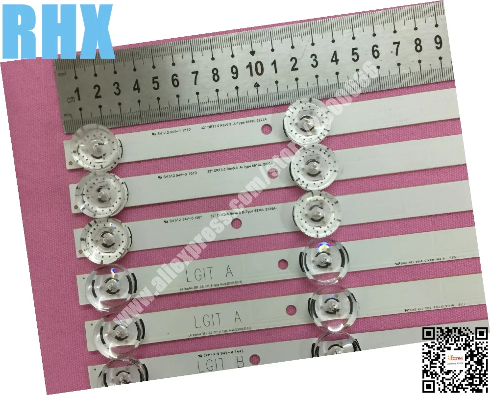 6 шт./лот для LG 32 дюйма innotek DRT 3 0 _ A/B 32MB25VQ 32LB5610 32LF5800 4 шт. A + 2 B|Аксессуары проекторов| |