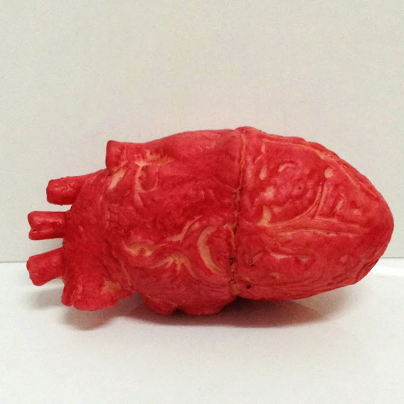 Кровавый зомби еда человеческое сердце Чоп магазин тело часть органа Хэллоуин