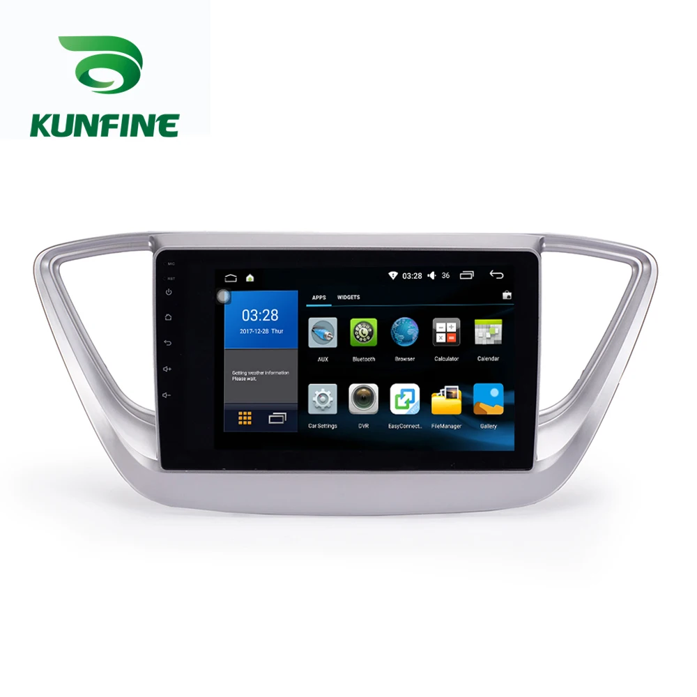 Восьмиядерный 1024*600 Android 8 1 автомобильный DVD GPS навигационный плеер Deckless стерео для