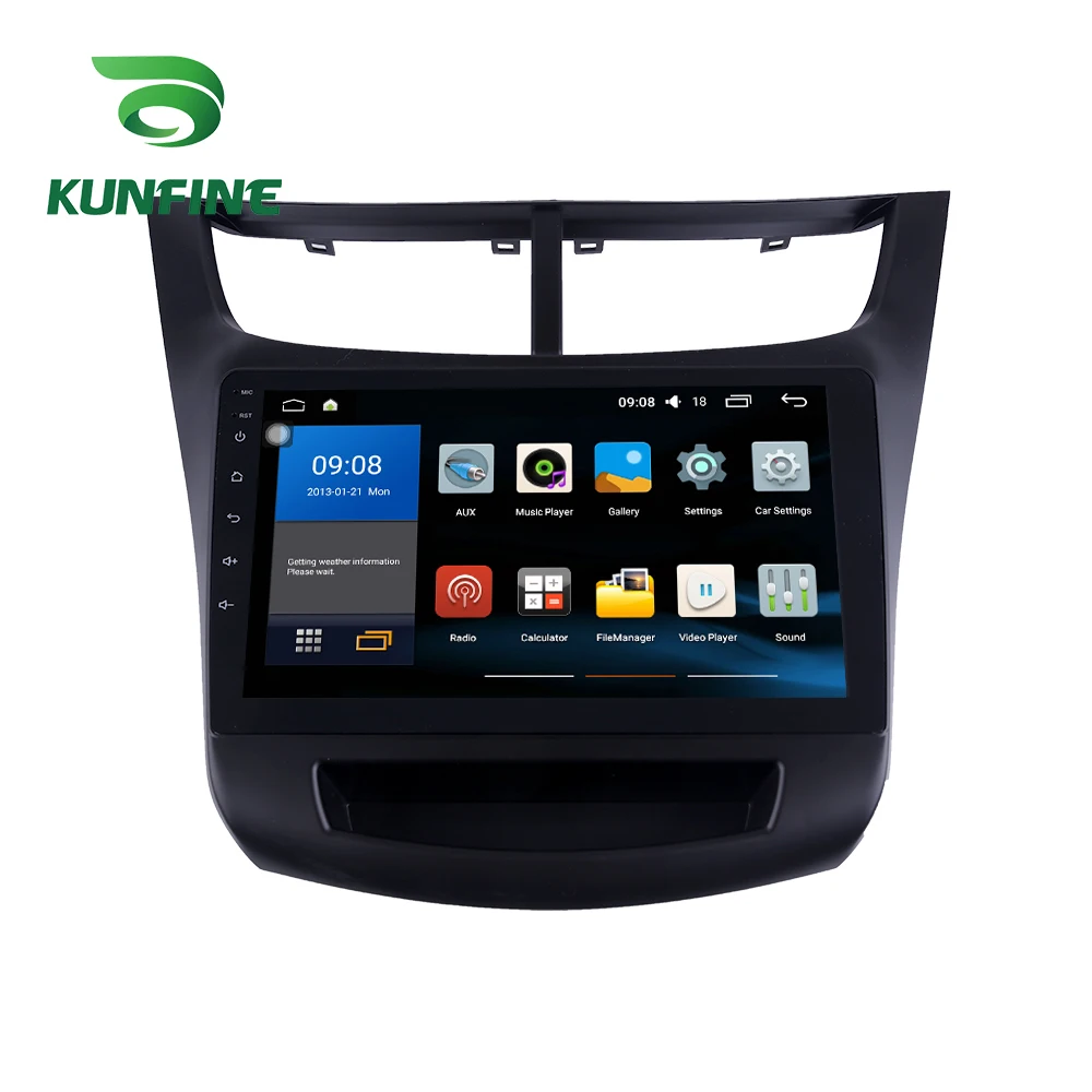 Octa Core 1024*600 Android 8.1 Car DVD GPS Navigation Player Deckless Stereo For Chevrolet SAIL 2015 Radio Headunit WIFI | Автомобили и