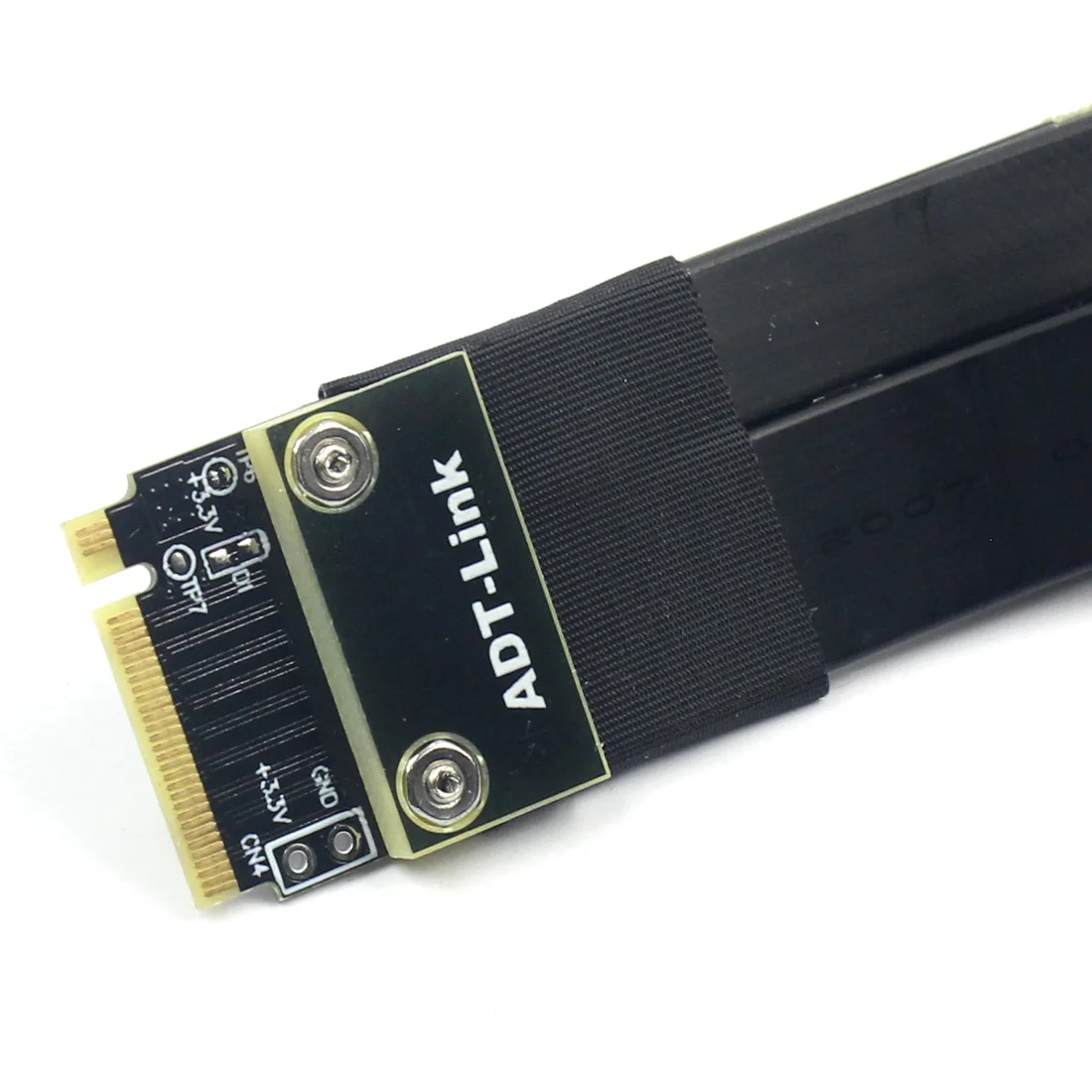 M.2 NVMe SSD твердотельный приводной удлинитель Кабель Riser card Поддержка M2 M ключ PCI-E 3,0x4 4 pcie 4x полная скорость ADT 32G/bps R44SF