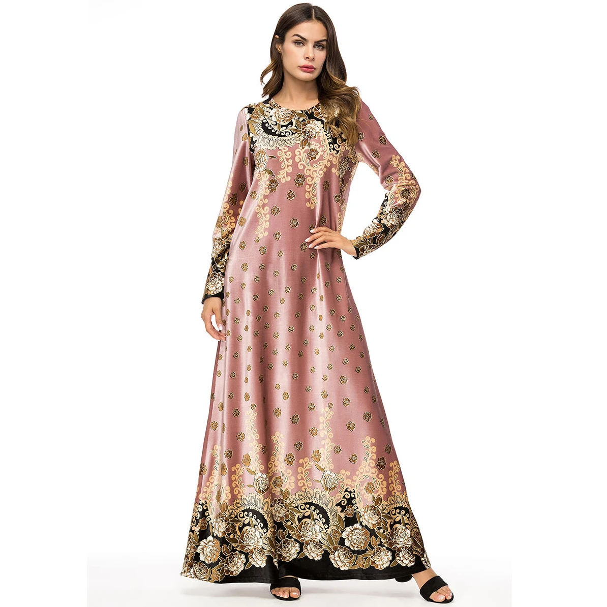 2019 новые женские мусульманские платья мусульманская одежда марокканский кафтан