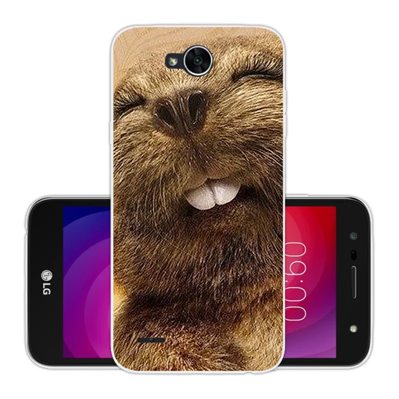 For LG X power 2 / K10 Power 5.5&quot Soft Silicone Transparent TPU power2 Phone Cases Protective Star Back Cover |