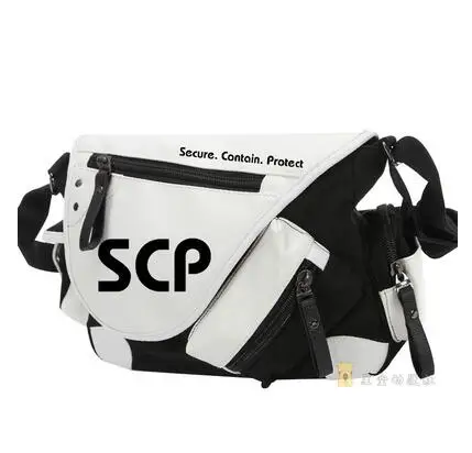

High-Q Unisex Anime SCP Bag Casual student school bag preppy style messenger bag shoulder bags