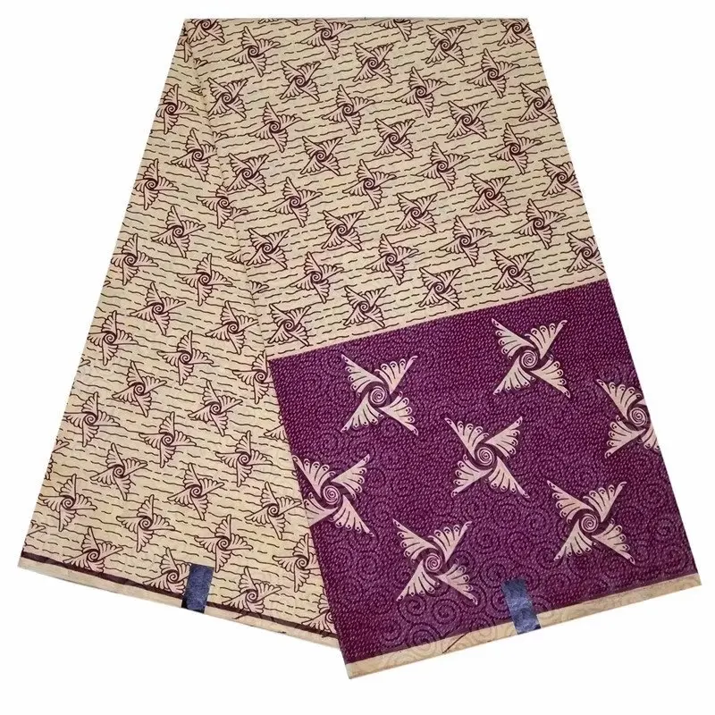 Популярный цвет высокое качество настоящий Java воск печать ткани Индия для