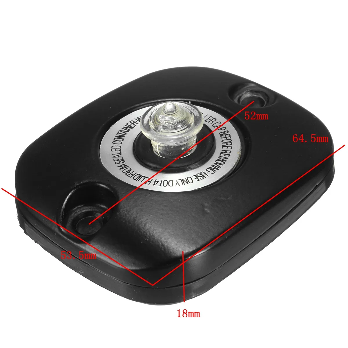 МОТОЦИКЛ главный тормозной цилиндр для переднего колеса Крышка Harley-Davidson 1996-2007