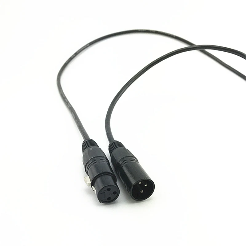 AUCD 1M 5M 10M Male and Female 3 Pins Signal Connection DMX Cable Line For Stage Light Accessories DJ Moving Wire | Лампы и освещение