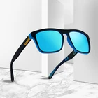 Поляризованные солнцезащитные очки Ywjanp для мужчин и женщин, квадратные солнцезащитные очки с отражающим покрытием UV400, спортивные очки для вождения и рыбалки без чехла
