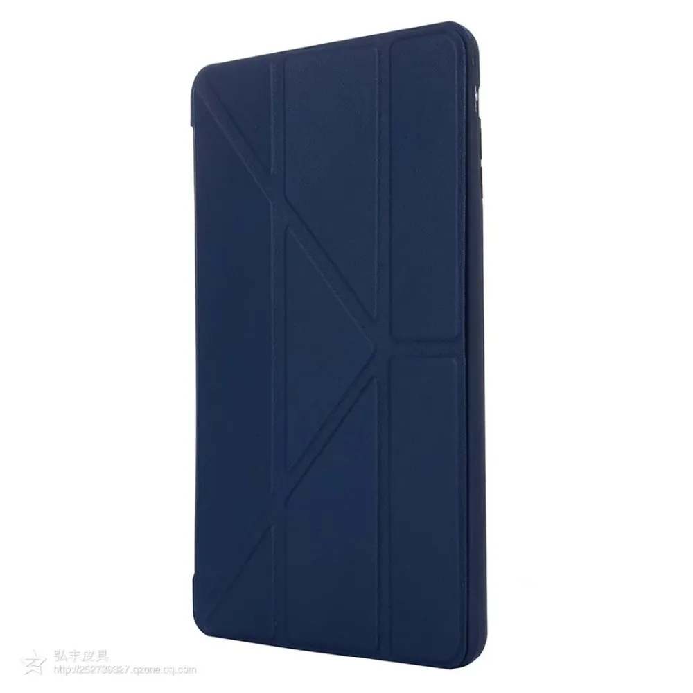 Чехол для iPad Mini 3 2 1 чехол из искусственной кожи силиконовая Мягкая задняя крышка с тройной подставкой Авто спящий смарт-чехол для iPad Mini2 Funda