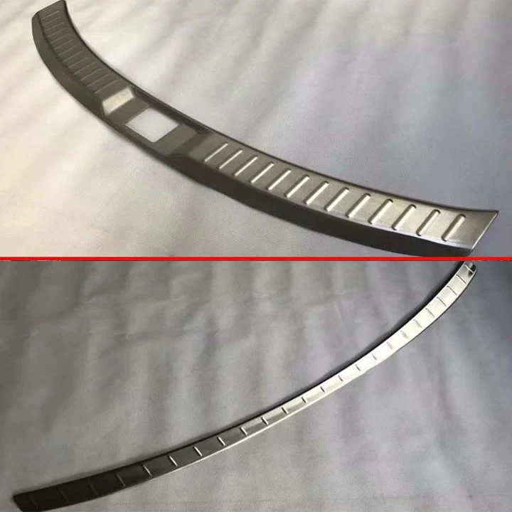 2 PCS Для Mazda CX-9 CX9 декоративные аксессуары из нержавеющей стали задняя защитная накладка на багажник Накладка на порог - Название цвета: 2 PCS
