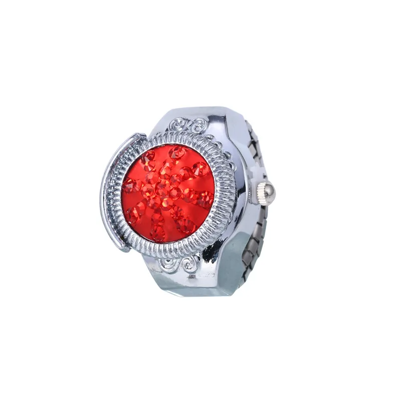 Новый Дизайн Кольца Ювелирные Изделия Часы Женщины Девушка Мода Круглый